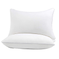 Ushare Queen Size Cooling Bed Pillow Cushion Cover Satin Hotel Travel Plush Massage bilkuddar Fall