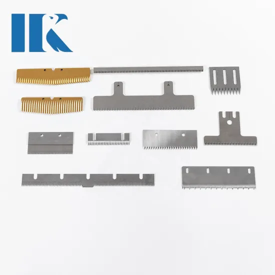 Custom Packaging Sealing Machine Straight Serrated Toothed Blade