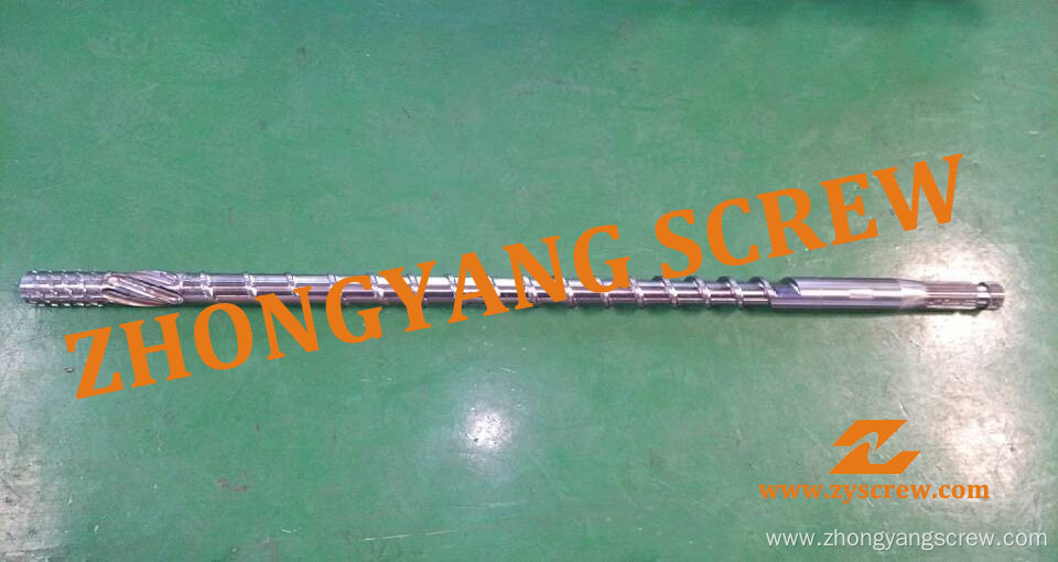 Mixing Head Barrier Type 64mm Injection Molding Machine Screw