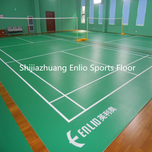 ENLIO PVC Badmintonboden mit BWF