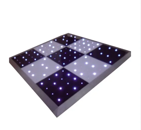 LED Starlit Dance Floor Acrylic Stage Equipment for Wedding Disco Events