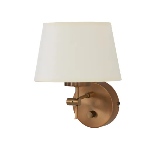 Adjustable bedroom wall sconce