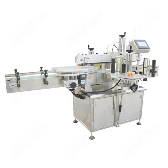 Automatic Dual-sided Shoe Polish Bottle Labeling Machine