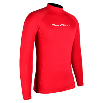 Seaskin Men's Long Sleeve Surf Rash Guard