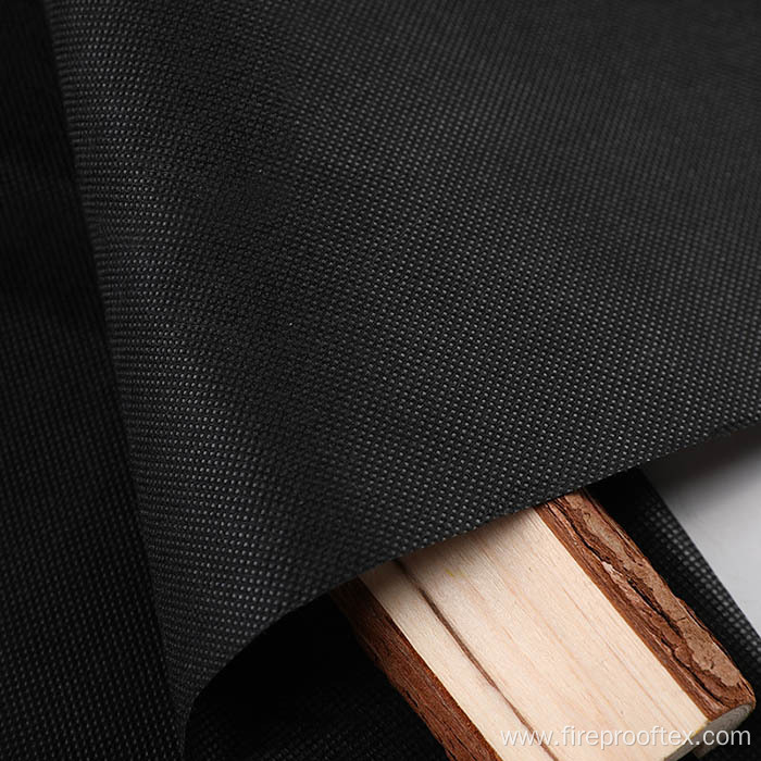 Black 80g Flame Retardant Polypropylene Medical Non-woven Fabric