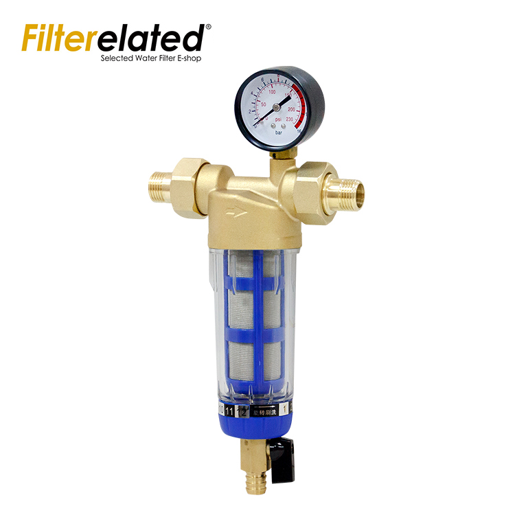 Filtro de sedimento de agua de giro previo al filtro