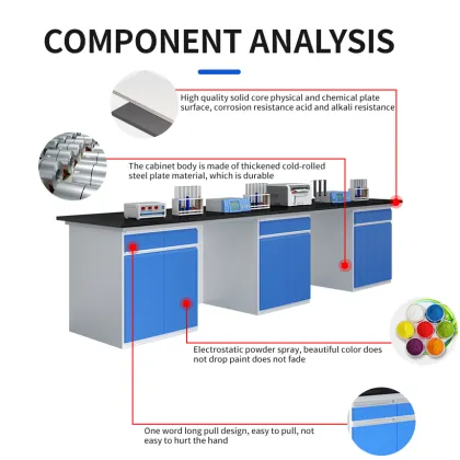 Customizable All-Steel Lab Bench and Workstations for Laboratories
