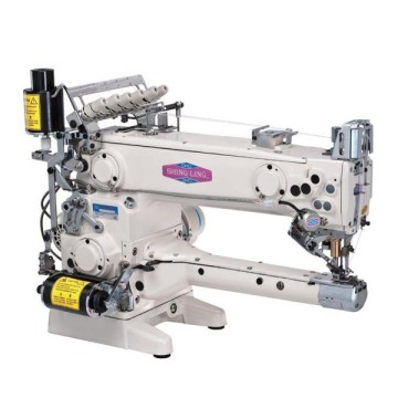 Shing Ling SL-2800-356/SM/EST 3-NEEDELE 5-THREAD FEED-OFF-ARM-ARM Interlock Machine