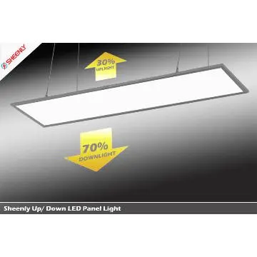 70% light downwards and 30% light upward, LED panel light