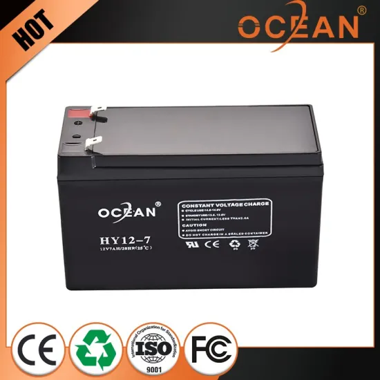 100% real 12V lowest full capacity 7ah 12v battery
