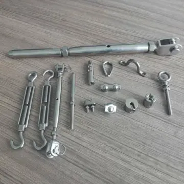 stainless steel rigging hardware wire rope cable railing fittings