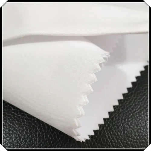 High Quality White Woven Clothing Fabric
