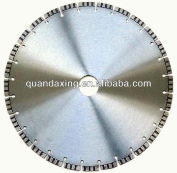 laser welded 400mm / 16" diamond saw blade for cured concrete