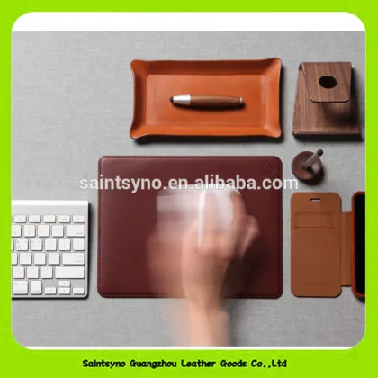 Custom Brand Logo Professional Printed Memory Foam PU Mouse Pad/Mat 16026