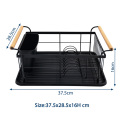 single tier powder coating dish rack in matt