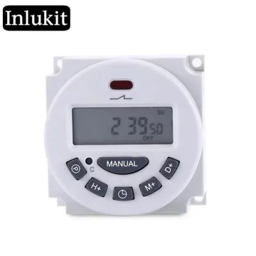 AC 220V 16A Weekly Programmable Digital Time Switch Electronic Timer