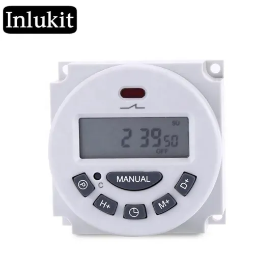 AC 220V 16A Weekly Programmable Digital Time Switch Electronic Timer
