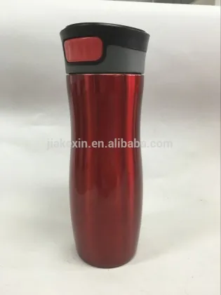new style contigo thermos flask with color coating
