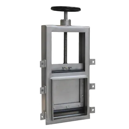 Manual Water Gate, Penstock Channel, Sluice Gate with Pneumatic Power for Gas and Oil Industry Applications