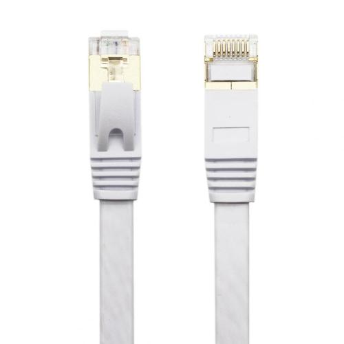 Hoge snelheid Ethernet CAT7 platte standaard patchkabel