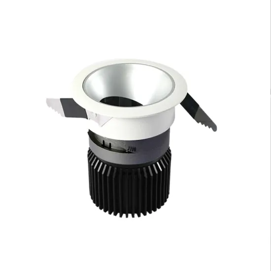 Adjustable 12V/230V Square Anti-Glare LED Light Fixture with GU10 Holder for Deep Hole Recessed Downlight