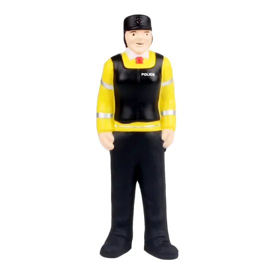Wholesale High Rebound Squishy Policewoman Toy - Promotional Gift