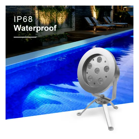 Original Factory Stainless Steel IP68 RGBW 4in1 Low Voltage LED Underwater Lamp