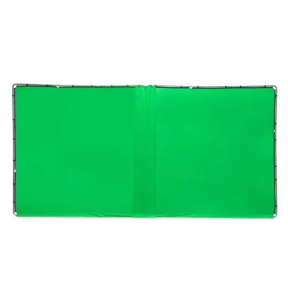 Lastolite LL LB7622 Green Chroma Key Background Cover with Frame, 6m
