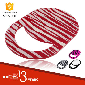 Red Stylish Salon Unbreakable Mirror