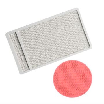 Garntextur Kuchen Grenze Fondant Silikonformen zum Backen und Dekoration