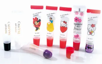 Color cosmetic tube for lip gloss nozzle cap screw cap PE PLASTIC SOFT COSMETIC TUBE FOR HAND CREAM, EMPTY CREAM TUBE