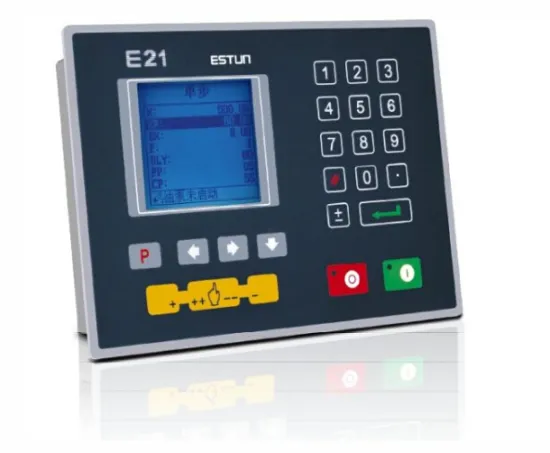 E21 2 Axis Sheet Metal Steel Hydraulic Press Brake Machine Controller for Torsion Bar Estun