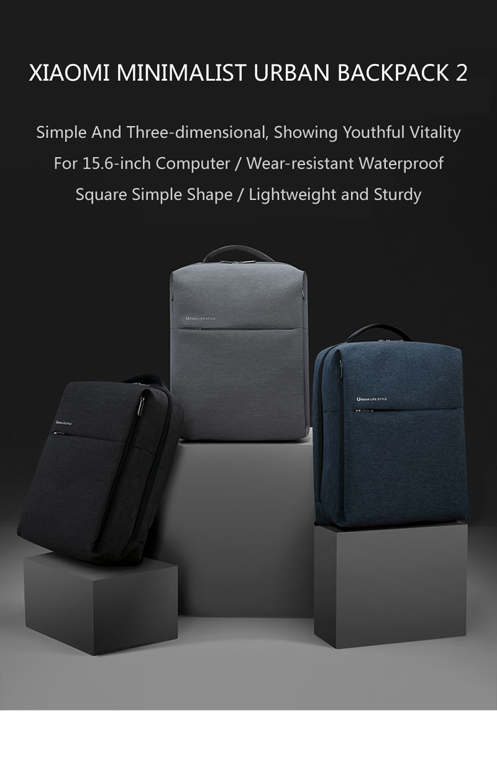 Xiaomi Minimalist Backpacks Urban Life Style Xiaomi Minimalist Backpacks Urban Life Style