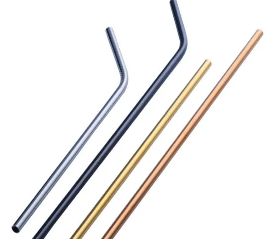 304 Advanced Stainless Steel Delicate Color Straw
