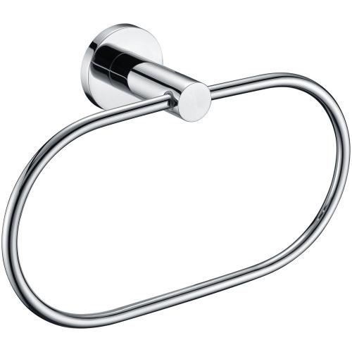 Oval towel ring and handrail