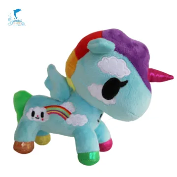 Multi-color Unicorn Plush Toy