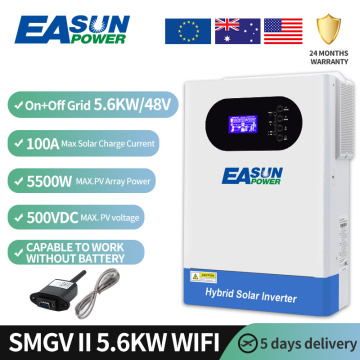 EASUN Hybrid Solar Inverter: 5kW, 48V Off-Grid