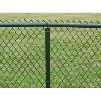 Black PVC-Coated Chain-Link Security Mesh - Galvanized Fence Rolls for Sale