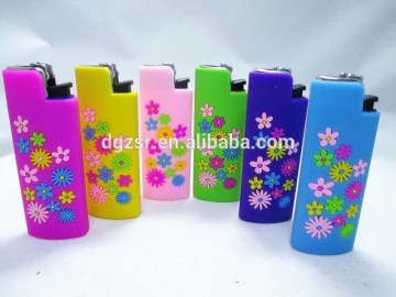 Custom silicon lighter covers with embossed logo