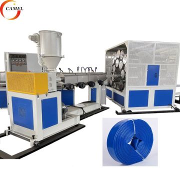 PVC Layflat Hose Fiber Reinforced Fire Hose Extrusion Machine