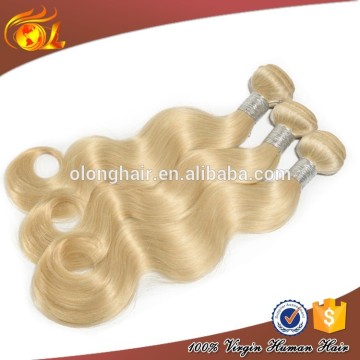 100% Genuine Human Hair Caucasian human hair extension weaving hair