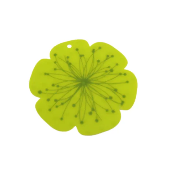 chocolate color silicone heart shape ice cube tray