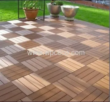 Wpc Veranda Easy Interlocking Deck Tiles 