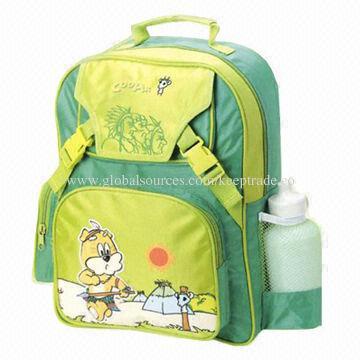 Cartoon Backpack with Middle Zippered Compartment, Sized 44x24.5x36cm