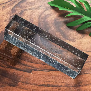 Hot Sale Decorative Crystal Glass Blocks for Building Decoration