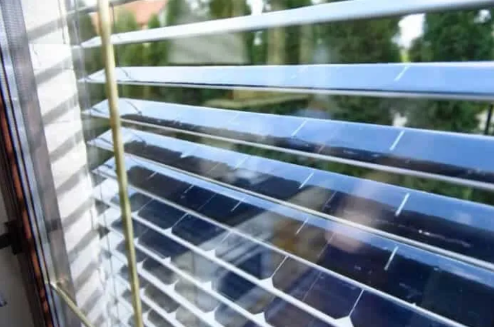 solar panel blinds