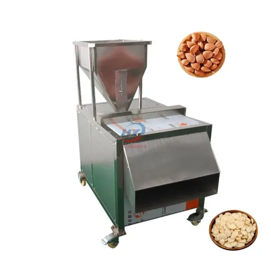 Automatic Nut Chopping and Slicing Machine for Cashews, Walnuts, Pistachios, Almonds, and Peanuts