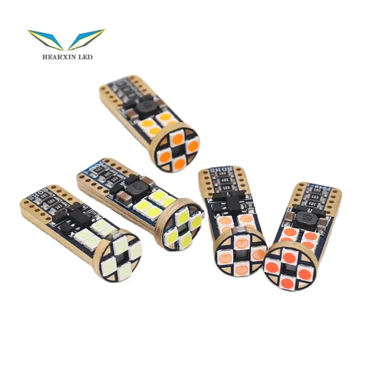 12V LED Canbus Bulb W5W for Car Interior Reading Light - T10 3030 12SMD White No Error 168 194 Clearance Signal Lamp