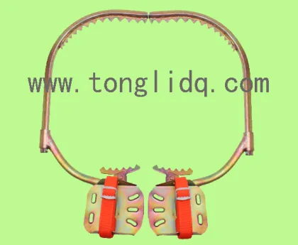 Tongli Electric Adjustable 250mm Manganese Steel Wooden Pole Climbers