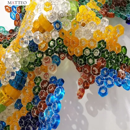 Hand Blown Murano Glass Wall Decorations